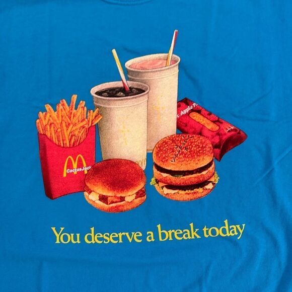 Travis Scott Cactus Jack You Deserve A Break Today T Shirt - Picture 2 of 5